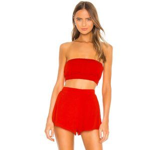 Gia Short Set in Red